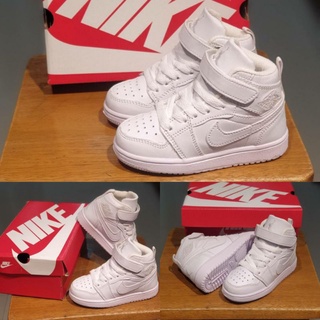 Sepatu Jordan anak Full White Kids High Style Nike