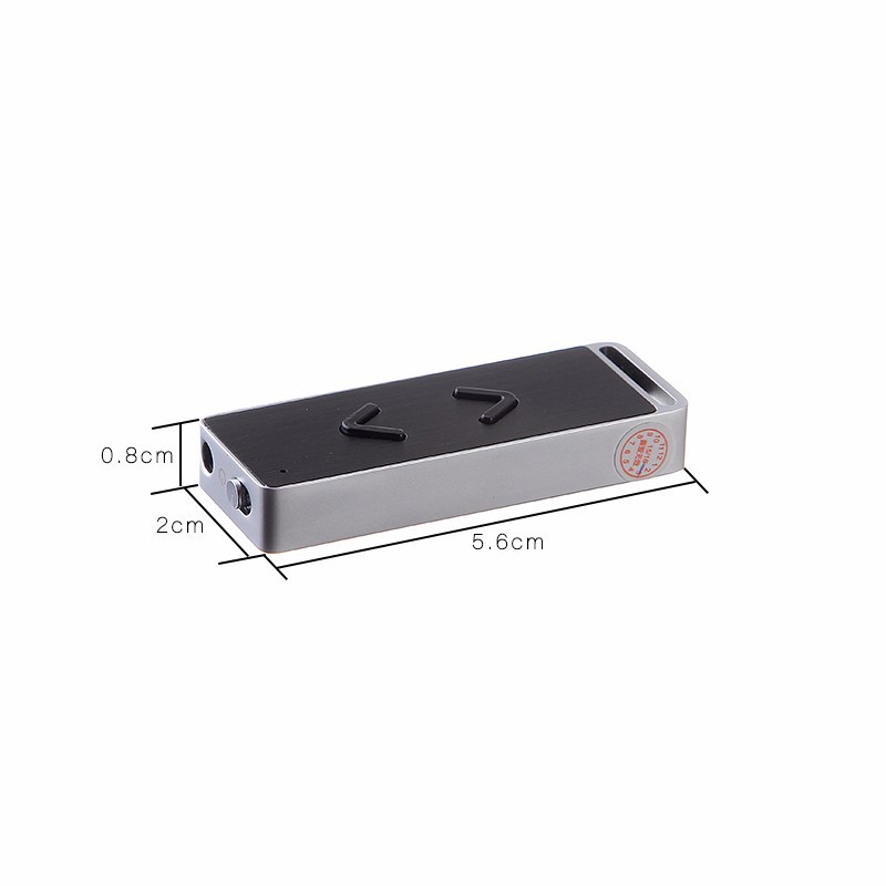ALAT PEREKAM TERKECIL DENGAN BEZEL ALUMINIUM (MINI RECORDER 8GB)PROMO