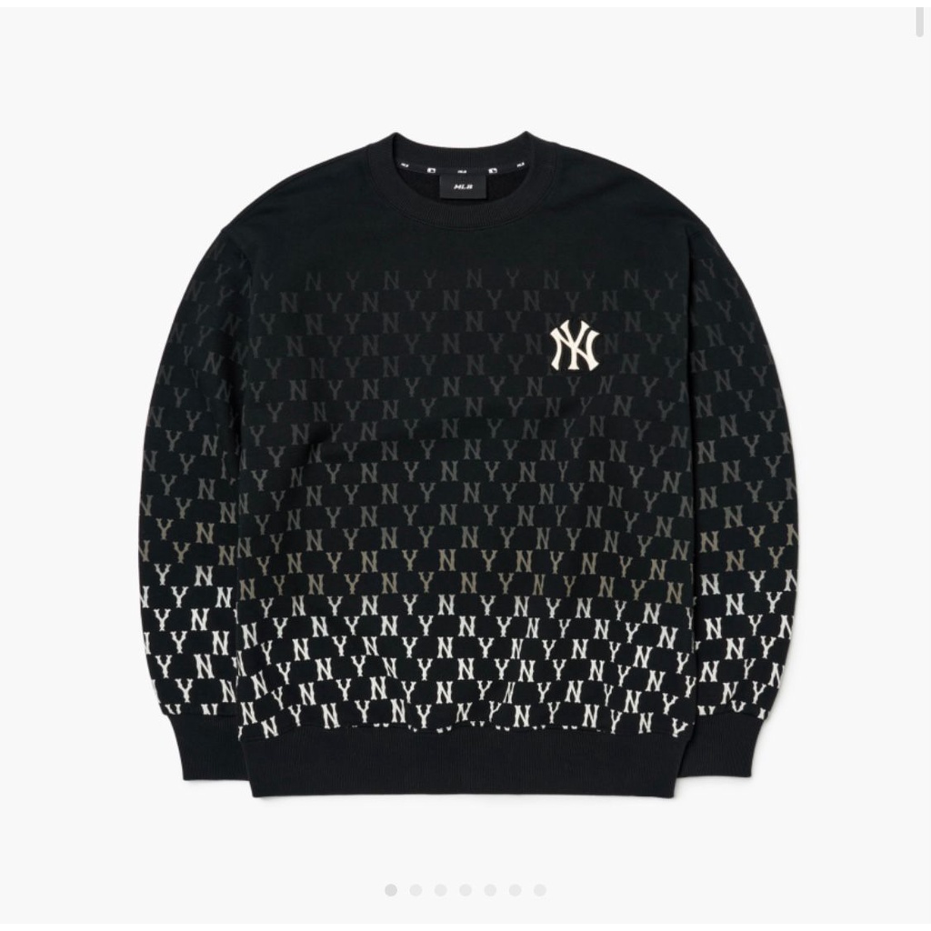 MLB NY GRADIENT MONOGRAM CREWNECK