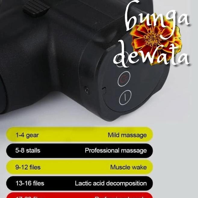 Pijat Massage Therapy 5head vibra gun SP-IB1