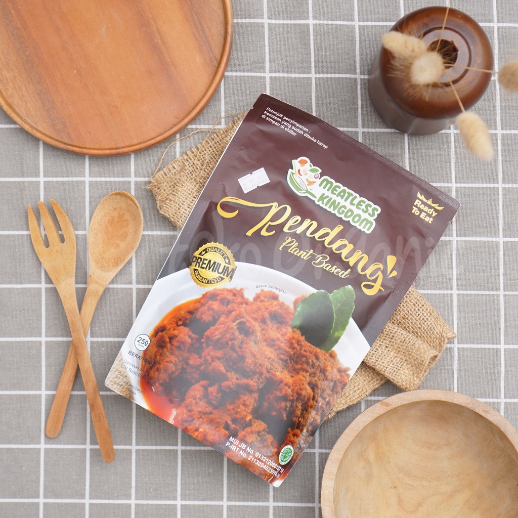 

Rendang Plant Based 250gr - Meatless Kingdom