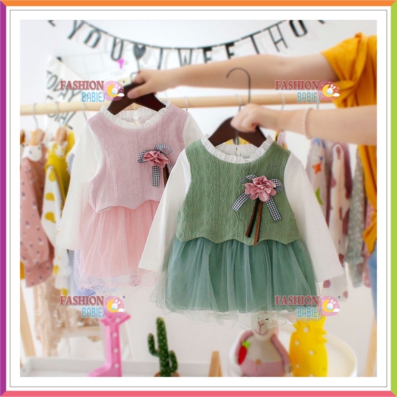 ❤ FashionBabies ❤ DRESS IMPORT KOREA BABY/ ROK BAYI PEREMPUAN / BABY GIRL DRESS 2