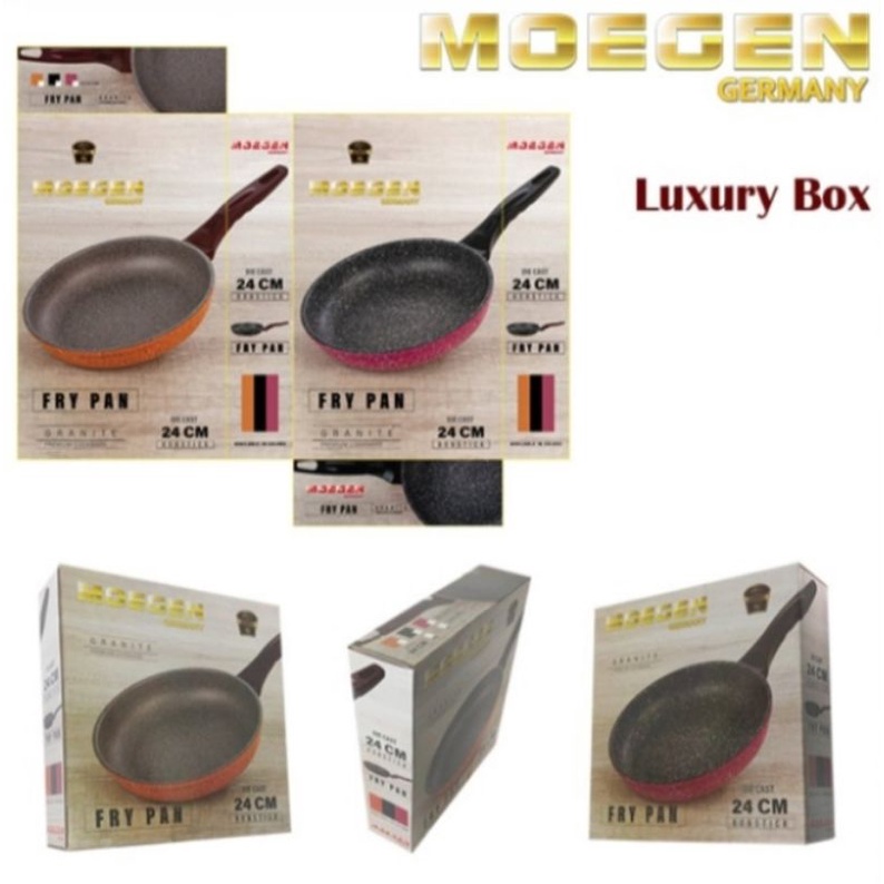 Moegen Germany Granite 24cm • FRY PAN Moegen Tanpa Tutup