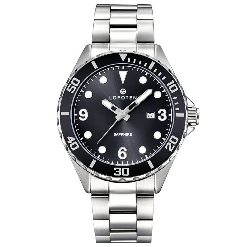 LOFOTEN LF-6513 Original-Jam Tangan Pria Stainless Garansi Resmi 1 Tahun