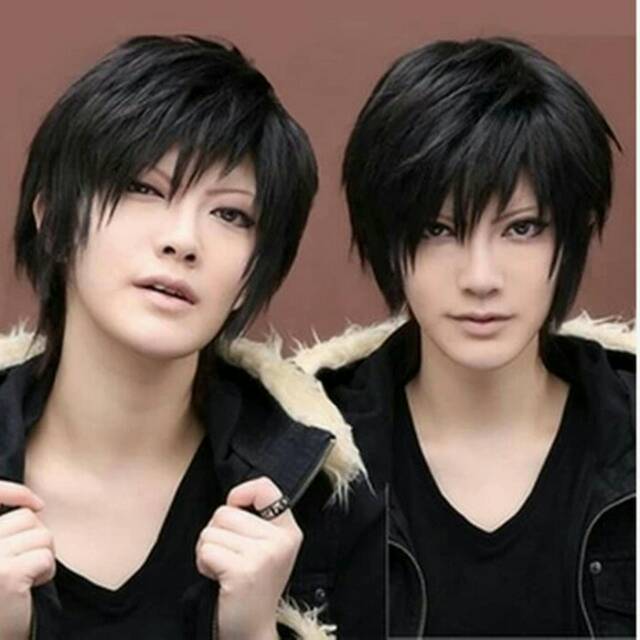 Wig Base Izaya Man Cut 03 Korean Style Import Taobao Cosplay Wig Pendek