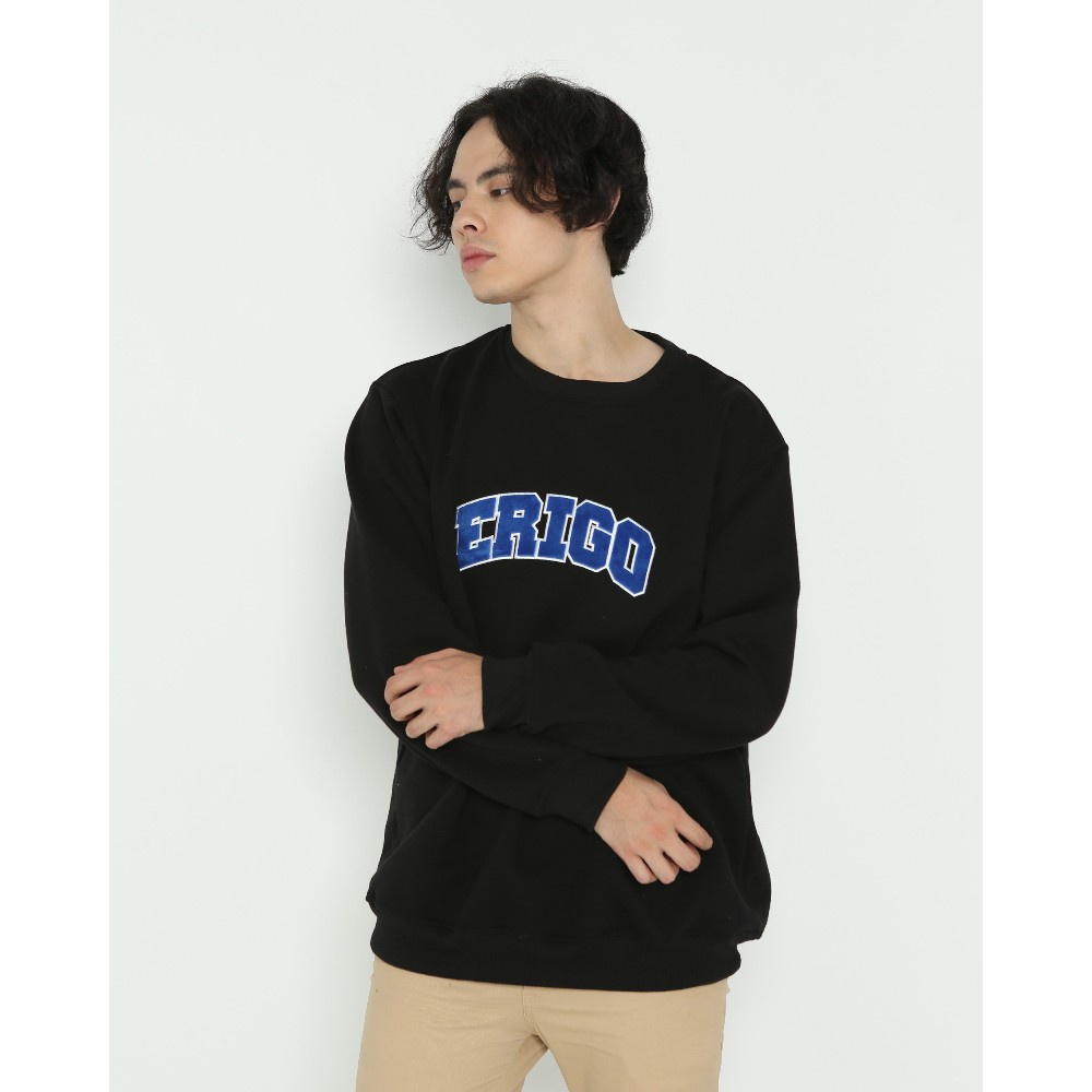 Erigo Crewneck  Apparel Unisex/Sweater Erigo PRIA WANITA/NEW HIJAU ARMY