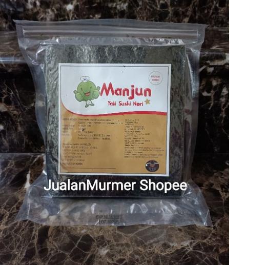 

(KD-655)-Manjun Yaki Sushi Nori Rumput Laut Isi 50 Lembar-Terbaik