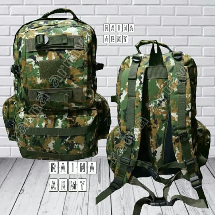 Koplerarmy    tas ransel army gultor tas punggung army besar loreng linud kostrad    ⠀⠀