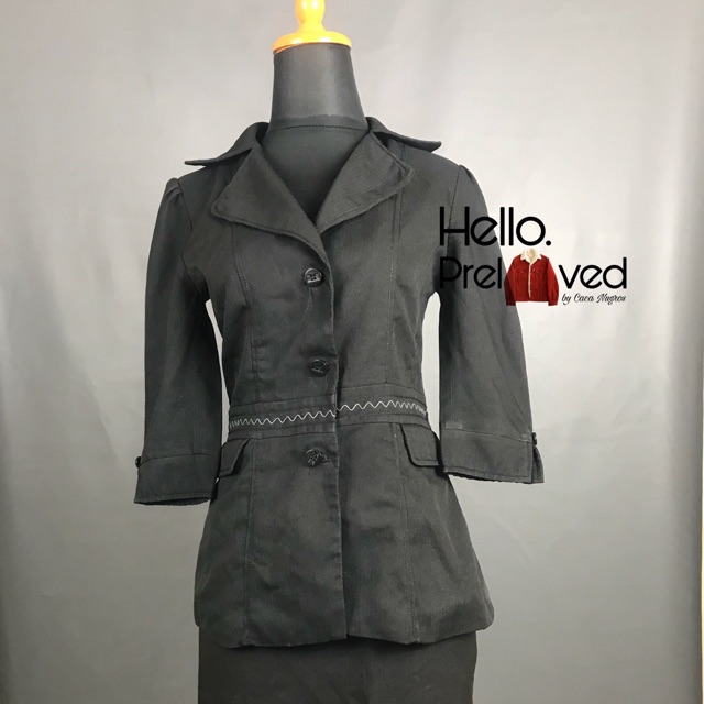 Preloved second branded 1 set blazer wanita lianina