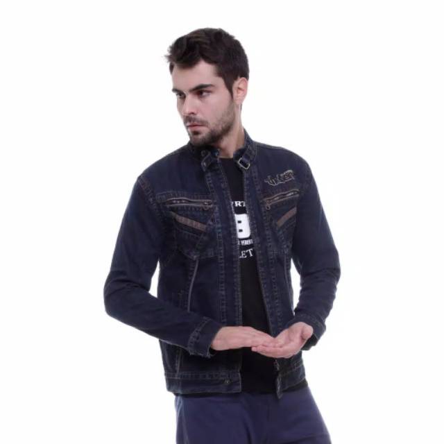 TURUN HARGA ! JAKET JEANS SLETING THE BERRY JAKET JEANS PRIA JAKET DENIM BISA BAYAR DI TEMPAT