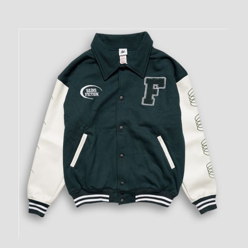 FAILOFFICIAL VARSITY JACKET - SAINS FACTION GREEN