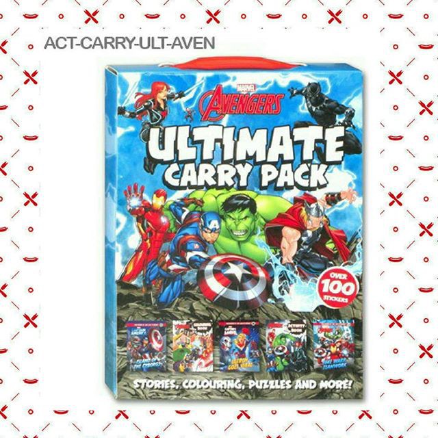 Buku Anak BBW Marvel Avengers Ultimate Carry Pack