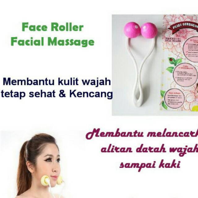 Pijat Serbaguna Roller Face Japan Technology