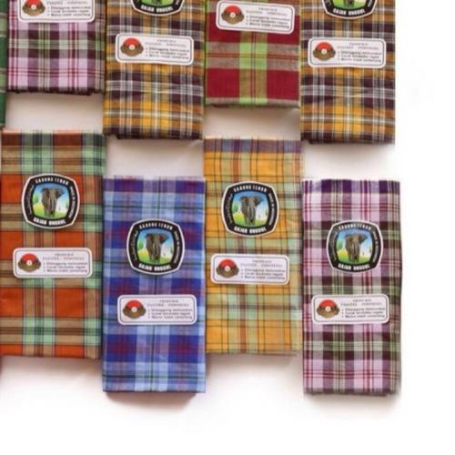 Sarung Tenun GAJAH UNGGUL Sarung Muslim Sarung Gajah Unggul