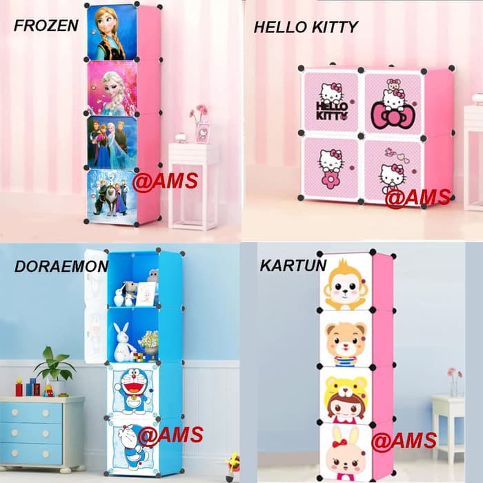 Promo Lemari Plastik Lemari Pakaian Rak Serbaguna Susun Lemari Baju Rak Plastik Murah Fashion Anak Shopee Indonesia