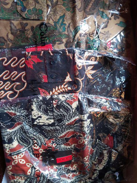 Kemeja Batik Pria Slim Fit Lengan Panjang Luigibatani Baju Batik Pria Slim Fit Katun Lbl704