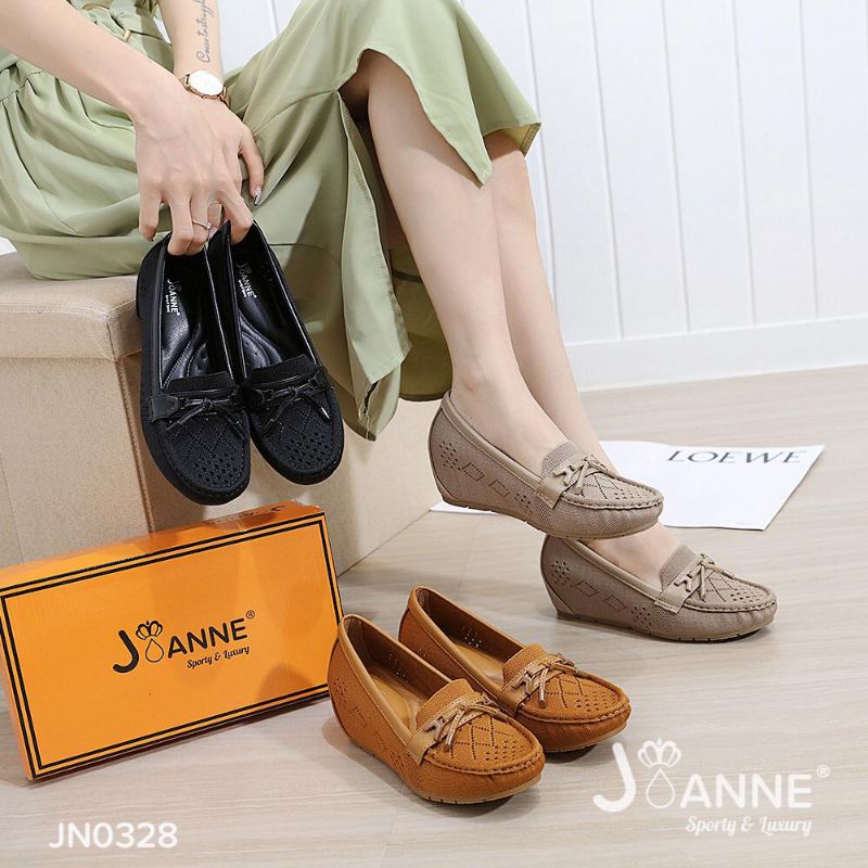 RESTOCK!! JOANNE Sepatu Wedges Shoes Import JN0328 [ORIGINAL BRAND]