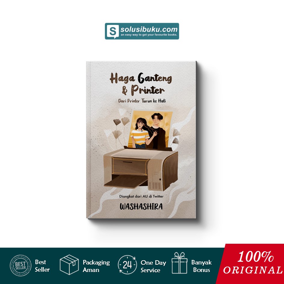 Buku Haga Ganteng & Printer (Penerbit Akad)