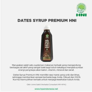 SARI KURMA DATES SYRUP PREMIUM HNI HPAI | Shopee Indonesia