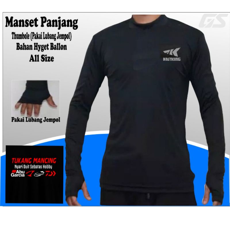 Jersey mancing da iwa baselayer lengan panjang manset kaos lengan panjang sepeda manset gunung