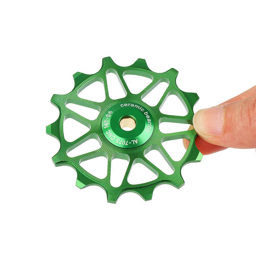 Suyo Pulley Rear Derailleur 12T 14T Bahan Aluminum Alloy Untuk Sepeda Gunung