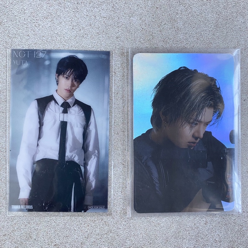 [Benefit] Yuta Loveholic Tower Record Torec Jepang Japan Alladin SG21 Holo Album NCT 127 PC Photocar