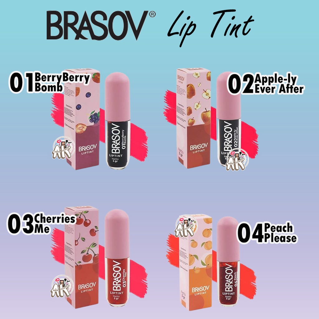 BRASOV LIP TINT / PENSIL ALIS 3IN1 &amp; 2IN1 / EYELINER LIQUID / EYELINER AUTO / EYELINER PENCIL