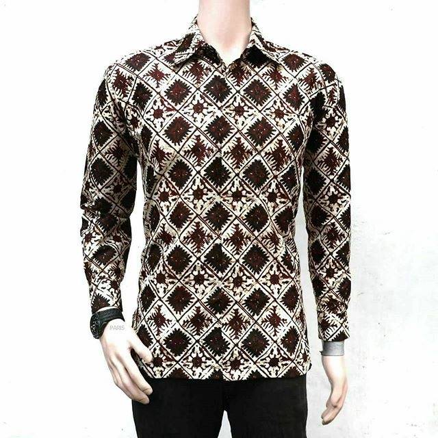 Jual Kemeja Batik Lengan Panjang || Kemeja Batik Seragam Kantor ...