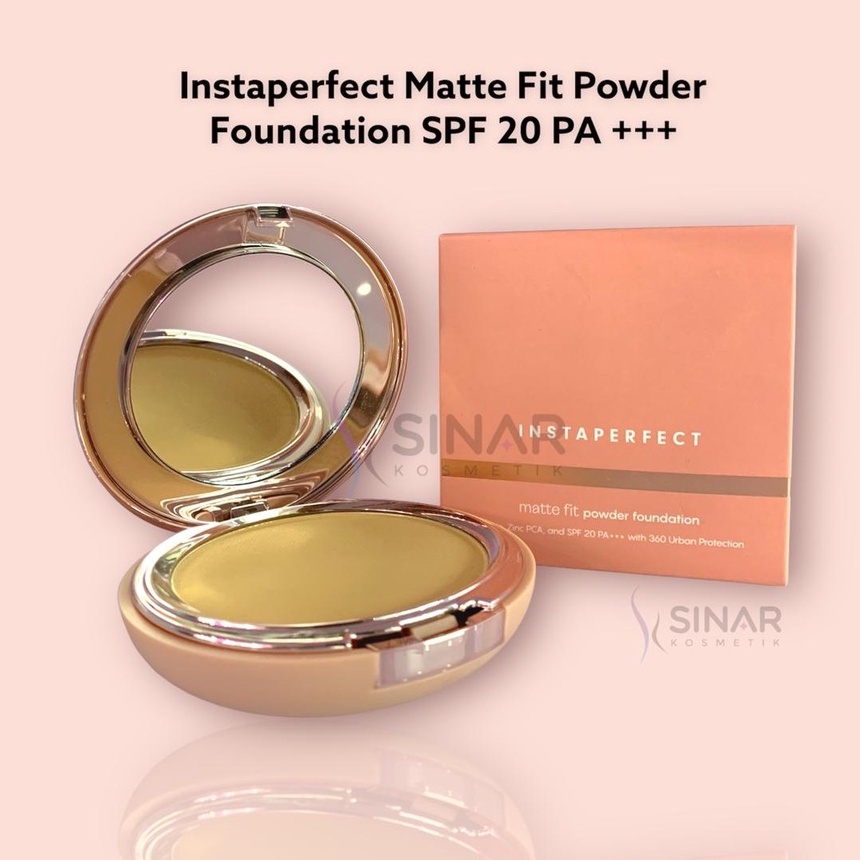 ✦SINAR✦ Wardah Instaperfect Matte Fit Powder Foundation - Refill Instaperfect Matte Fit Powder Foundation 13gr