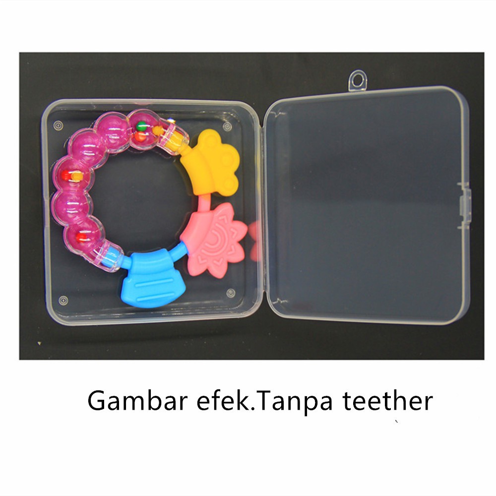 Kotak penyimpanan/Kotak penyimpanan baby teether/Wadah plastik kotak penyimpanan (B67)