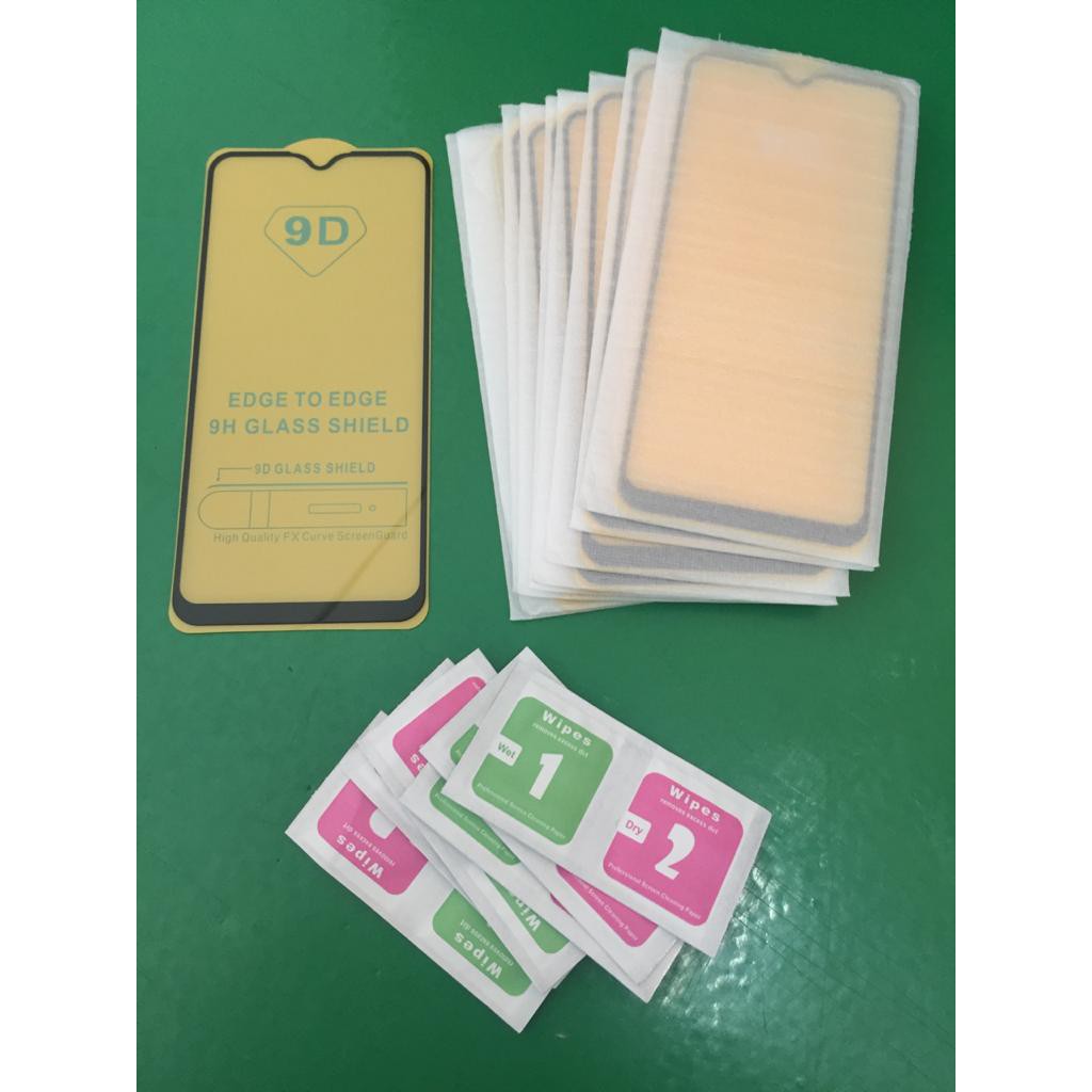 OPPO A15 A16 Tempered glass Full 9D anti gores kaca full Screen/layar