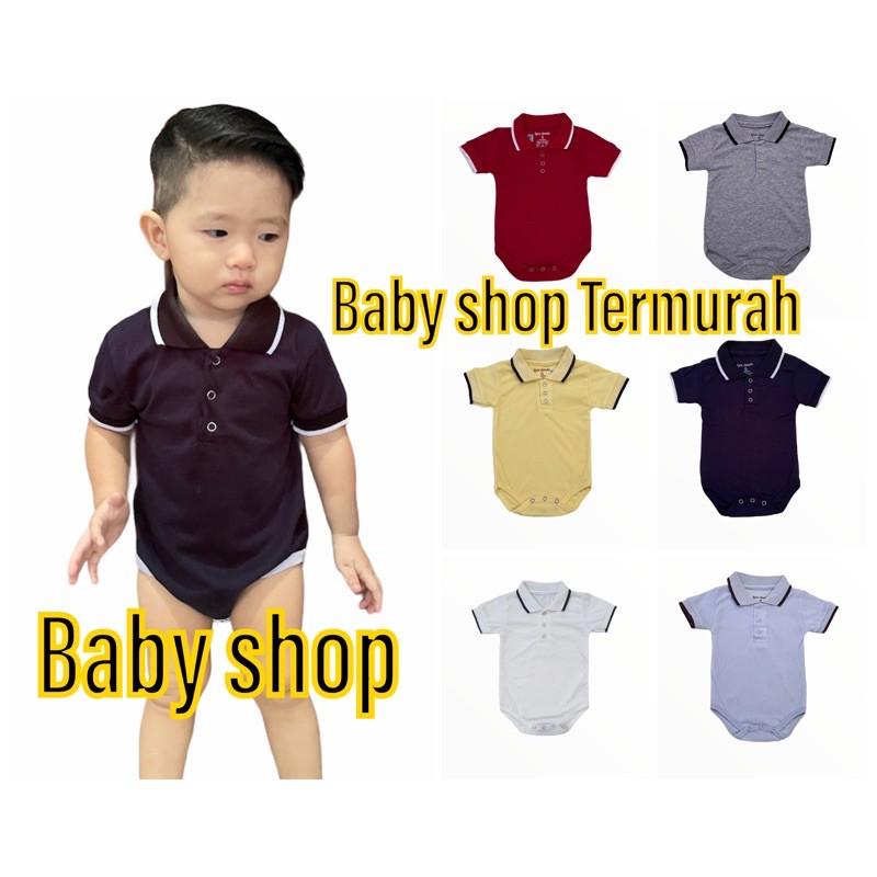 Jumper Pendek Kerah / Jumper Kerah Bayi