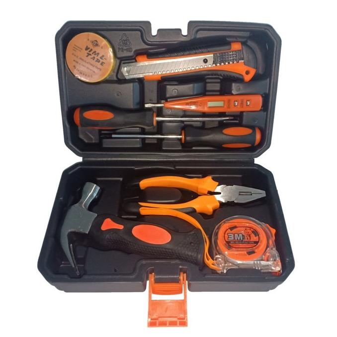 J.LD TOOLKIT SET 9 pcs TOOL KIT Pertukangan AND TOOLS