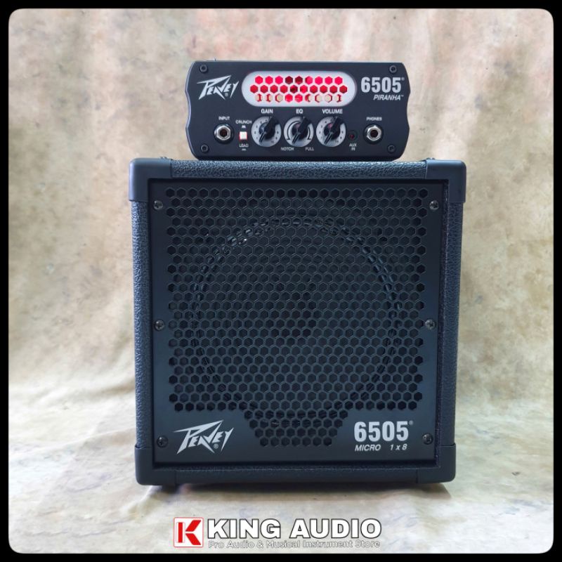 Ampli Gitar Peavey 6505 PIRANHA Head Cabinet Micro 1x8 inchi Speaker