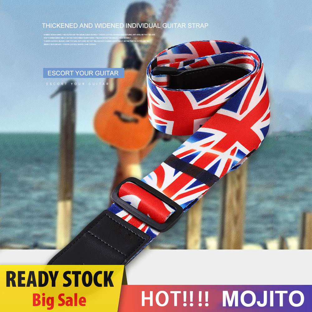 Strap Adjustable Bahan Kulit Untuk Gitar Folk