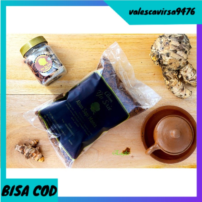 

⭐BISA COD⭐ Abon daging kering sapi YU SRI Solo 200 gr mesran dried meat makanan r - Manis