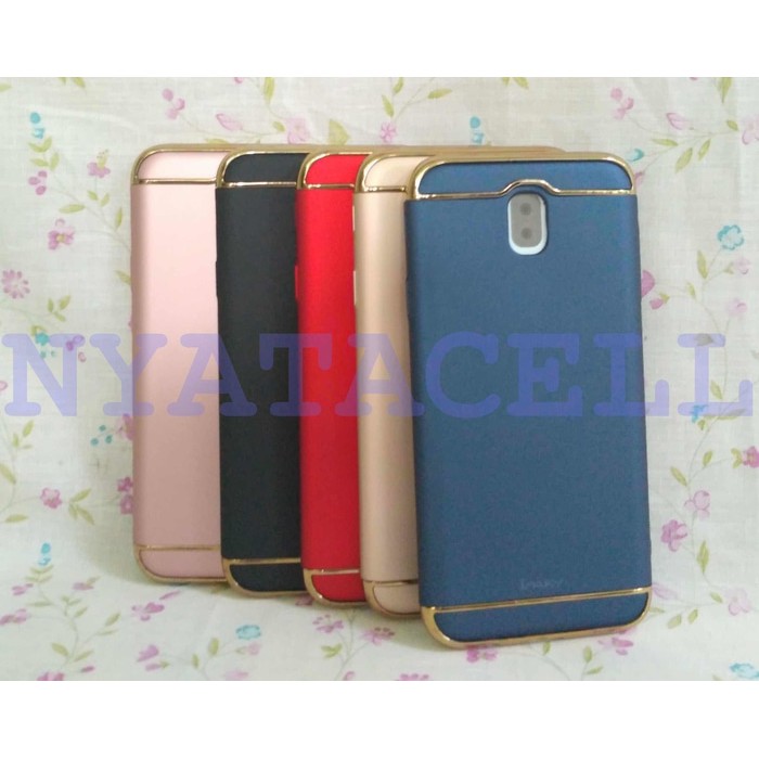Original Case 3 In 1 Chrome Samsung J7 Pro /Plating Matte Casing Ipaky Cuci Gudang1