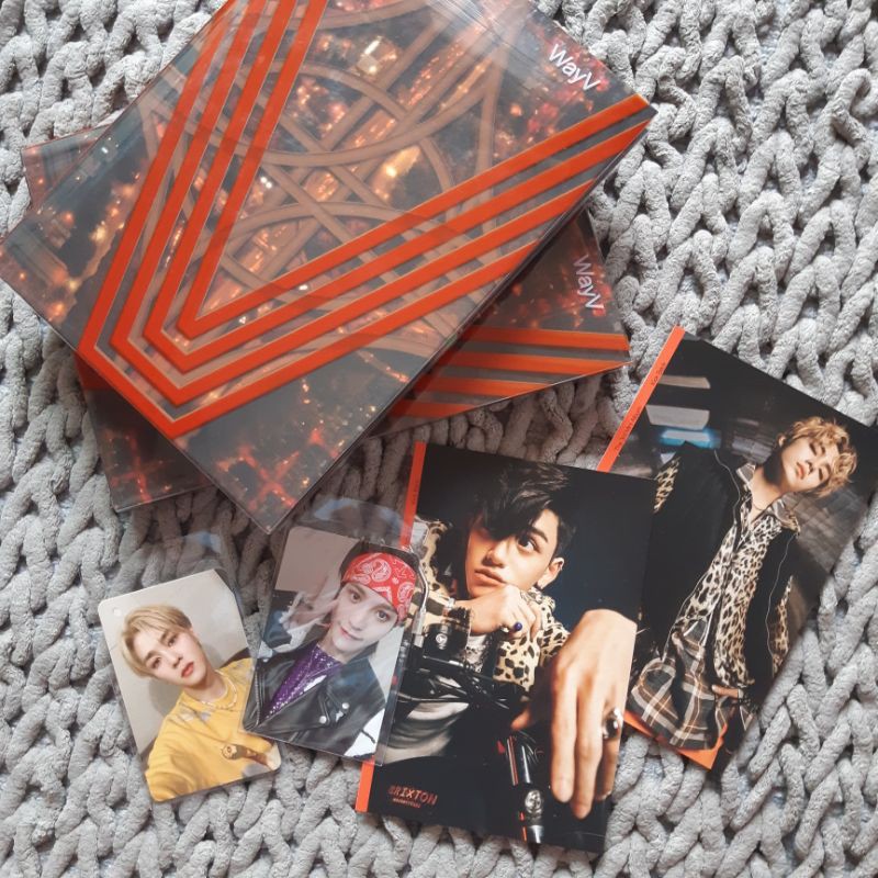 WAYV KICK BACK KICKBACK HITCHHIKER VER LUCAS XIAOJUN POSTCARD KUN YANGYANG PHOTOCARD PC