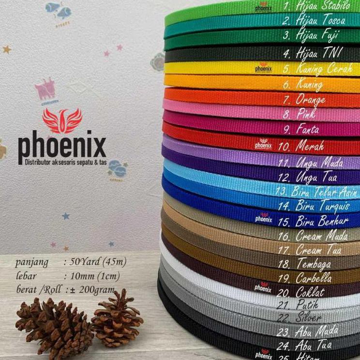 

Terbaru 6JGSZ Tali webbing 1 cm (Rp 17,500: 45meter) 46 Serba Murah