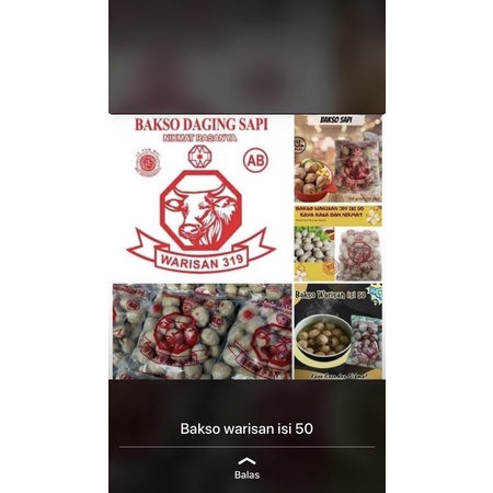 

Bakso Sapi Warisan Isi 50butir