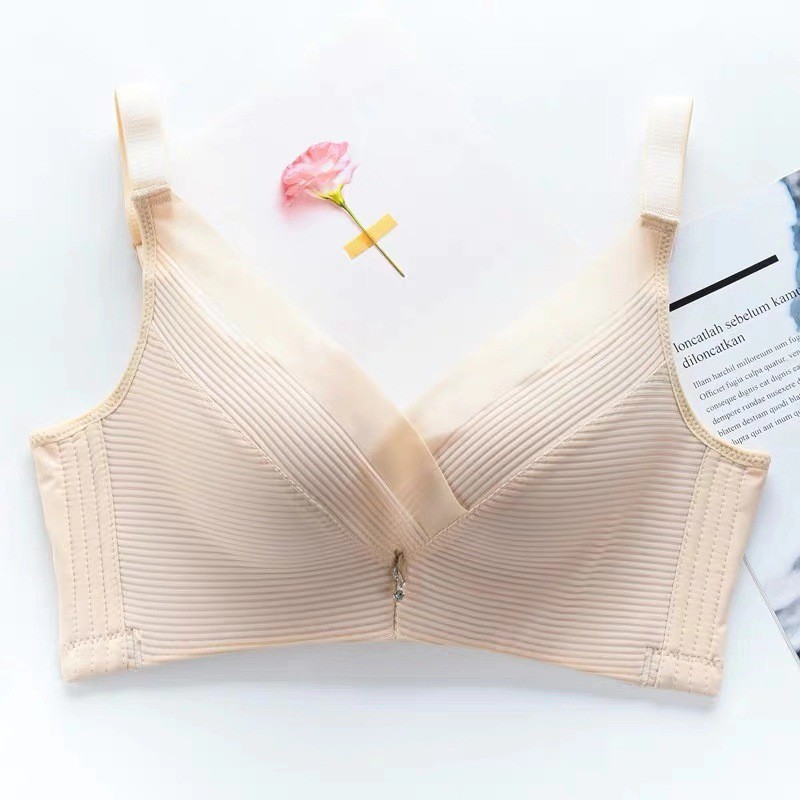 Wanita Bra Ukuran Besar Push Up Pakaian Tanpa Kawat Bersama-sama Fashion Bra