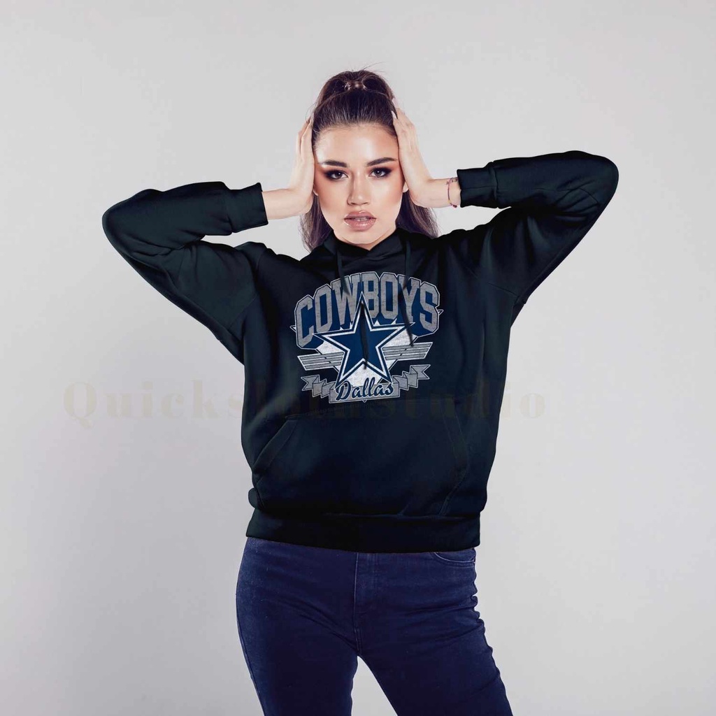 Hoodie Cowboys Dallas Black Premium Quality