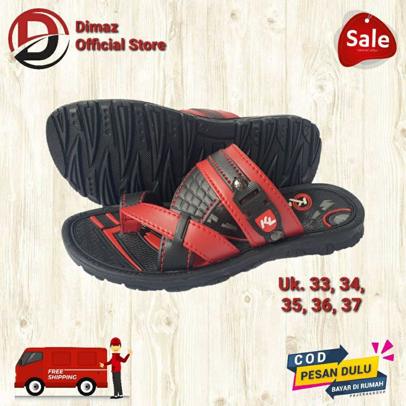 Sandal Anak Pria Kaleo Japit uk.33-37