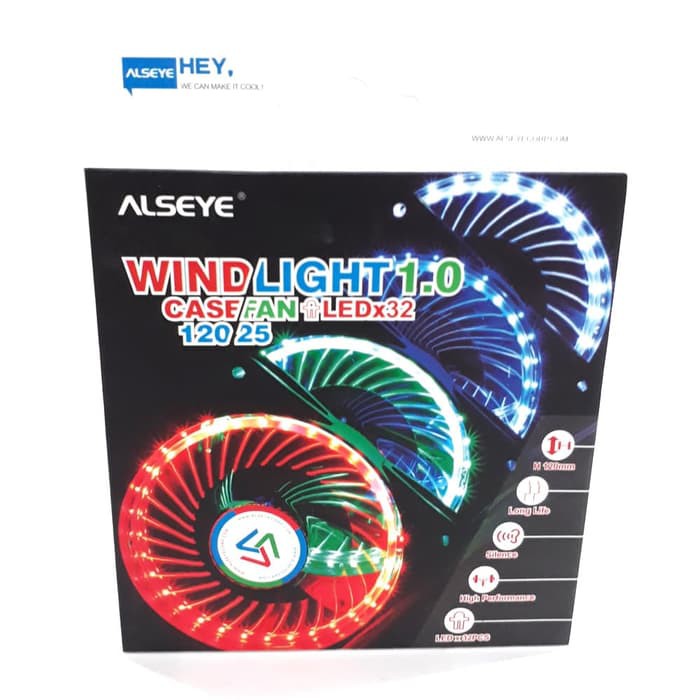 Fan Casing Gaming Cooler Windlight LED 12cm Alseye Sooncool