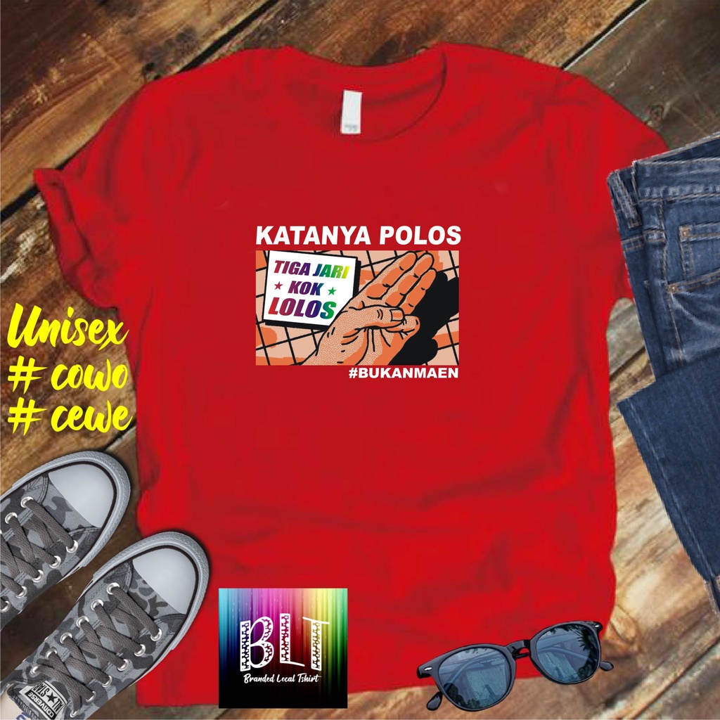 Cod Gratis Ongkir Kaos dtf Katanya Polos 3 JARI/KAOS EKSPRESI distro KAOS BANDUNG MURAH KAOS DISTRO MURAH HIT MURAH NAMPOL GRATIS ONGKIR PROMO MURAH KAOS PAKAIAN PRIA TERLARIS/KAOS HITS/KAOS BANDUNG/KAOS MURAH/KAOS PAKAIAN PRIA PAKAIAN WANIT