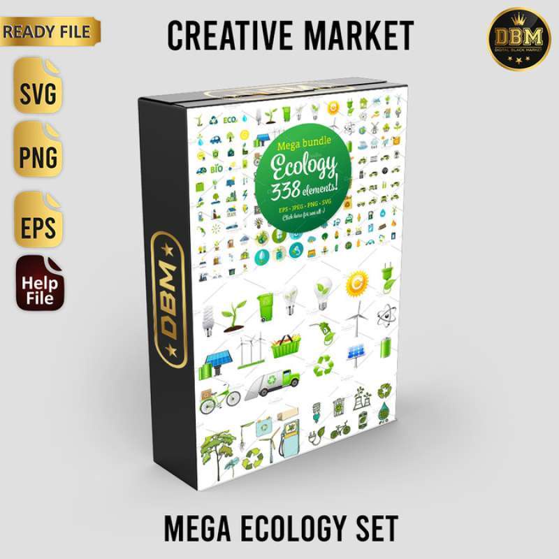 Mega Ecology Set - Vector Designs