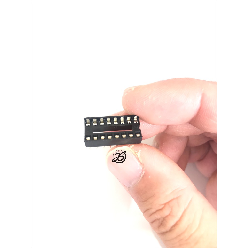 SOCKET IC 16PIN (1 BUAH) 16P ADAPTER SOCKET IC16PIN