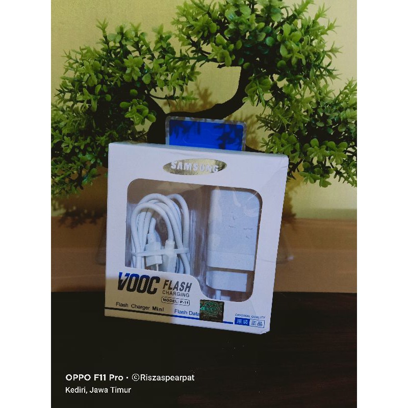 Travel Fast Charger Cas Casan oryginal Micro USB P11 P-11 P 11 4A 4 A VOOC HP Handphone Samsung Oppo