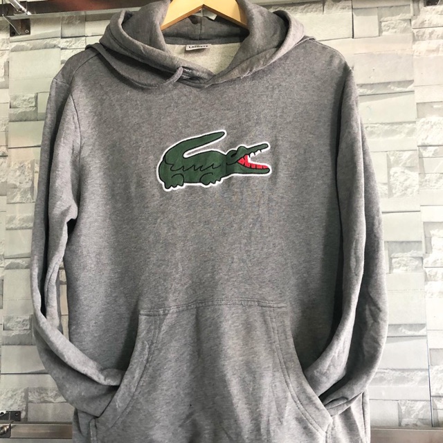 Hoodie lacoste abu
