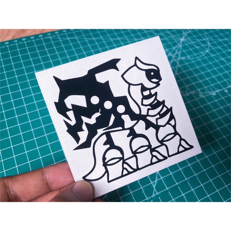 

Stiker Cutting Pokemon Girantina